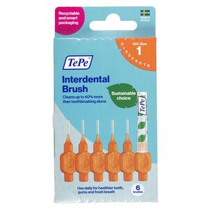 TEPE Original Mezizubní kartáčky oranžové 0, 45 mm v krabičce 6 kusů obraz