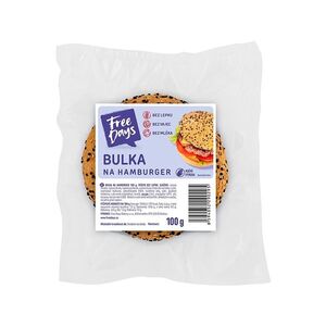 FREE DAYS Bezlepková hamburger bulka sezam 1 kus obraz