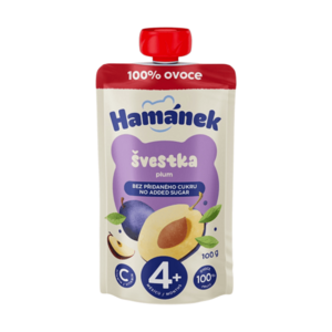 HAMÁNEK Jablko a švestka 4m+ 100 g obraz