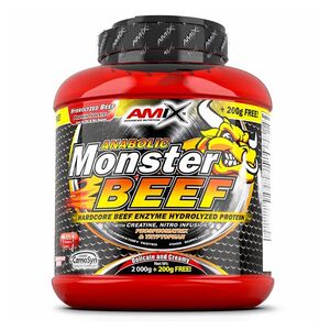 AMIX Anabolic monster beef 90% protein vanilka a limetka 2200 g obraz