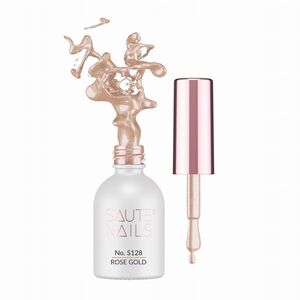 Saute Nails gel lak S128 Rose Gold 8 ml obraz