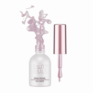 Saute Nails Pink Pearl Top No Wipe 8 ml obraz