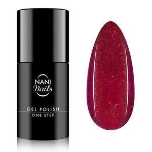 NANI gel lak One Step 5 ml - Berry Shimmer obraz