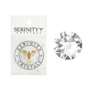 Kamínky Serenity Crystals SS3 50 ks - Pure obraz