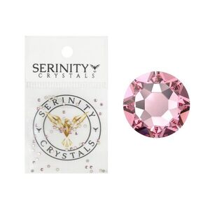 Kamínky Serenity Crystals SS3 50 ks - Rose obraz