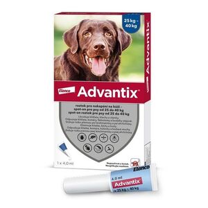 Advantix pro psy od 25 do 40 kg spot-on 1x4 ml obraz