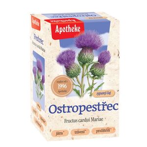 Apotheke Ostropestřec mariánský plod sypaný čaj 150 g obraz