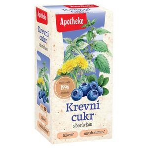 Apotheke Na krevní cukr nálevové sáčky 20x1, 5 g obraz
