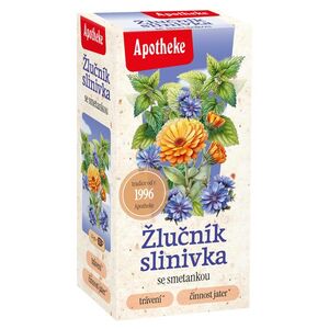 Apotheke Na žlučník a slinivku čaj nálevové sáčky 20x1, 5 g obraz