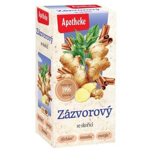 Apotheke Zázvorový čaj nálevové sáčky 20x1, 5 g obraz