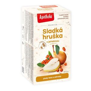Apotheke Sladká hruška s jeřabinou STEVIE porcovaný čaj 20x2 g obraz