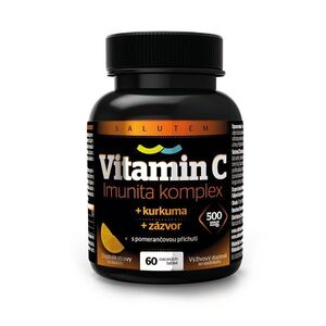 Salutem Vitamin C 500 mg Imunita komplex kurkuma + zázvor 60 tablet obraz