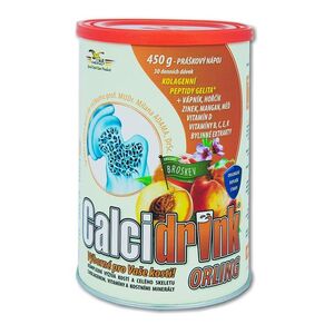 Calcidrink broskev nápoj 450 g obraz