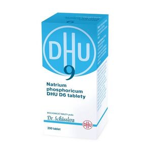 Schüsslerovy soli Natrium phosphoricum DHU D6 200 tablet obraz