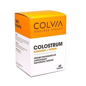 COLVIA Colostrum Kurkumin + Piperin 60 tobolek obraz