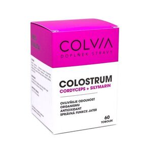 COLVIA Colostrum Cordyceps + Silymarin 60 tobolek obraz