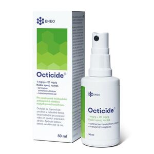 ENEO Octicide 1 mg/g + 20 mg/g kožní sprej, roztok 50 ml obraz