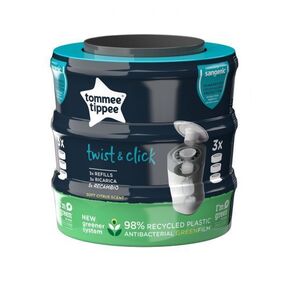 Tommee Tippee Twist&Click náhradní kazety 3 ks obraz