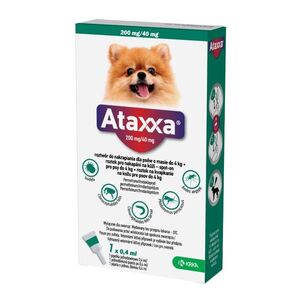 Ataxxa pro psy do 4 kg spot-on 1x0, 4 ml obraz
