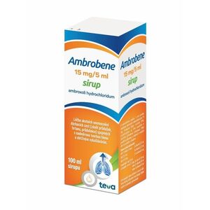 Ambrobene 15 mg/5 ml sirup 100 ml obraz