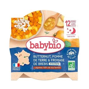 Babybio Máslová dýně, brambory a ovčí sýr 230 g obraz