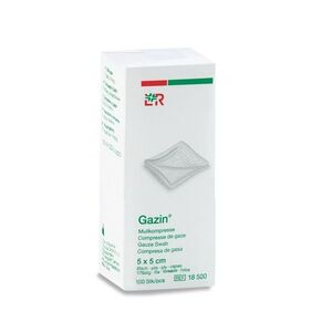 Gazin Gázová komprese hydrofilní nesterilní 5 x 5 cm 100 ks obraz