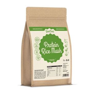 GreenFood Nutrition Proteinová rýžová kaše kakao 500 g obraz