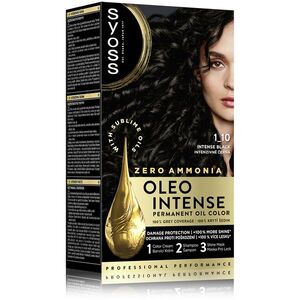 Syoss Oleo Intense Barva na vlasy 1-10 intenzivně černá 50 ml obraz