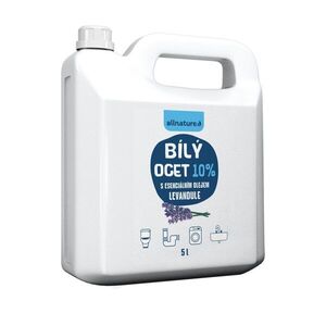 Allnature Bílý ocet 10% s vůní levandule 5 l obraz