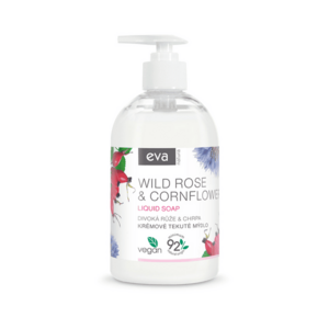 Eva Natura Krémové tekuté mýdlo Divoká růže & Chrpa 500 ml obraz