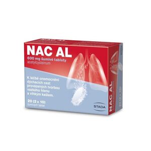 NAC AL 600 mg 20 šumivých tablet obraz