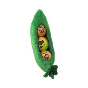 Dog Fantasy Hračka Crazy ball M pískací set míčků ve tvaru lusku 24 cm obraz