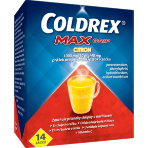 Coldrex MaxGrip Citron 14 sáčků obraz