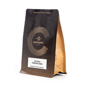 Coffeespot Top Spot Espresso zrnková káva 250 g obraz