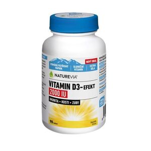 NatureVia Vitamin D3-Efekt 2000 IU 90 tablet obraz