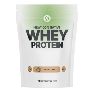 Kulturistika.com New 100% Whey Protein 800g - mléčné kakao obraz