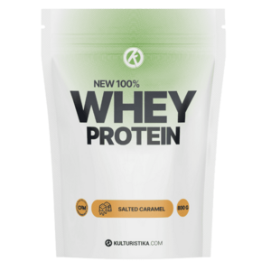 Kulturistika.com New 100% Whey Protein 800g - slaný karamel obraz