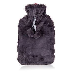 Calme Termofor Plush 2 l zahřívací láhev černá obraz