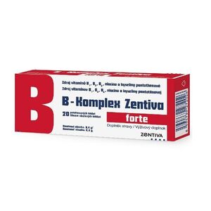 Zentiva B-Komplex forte 20 tablet obraz