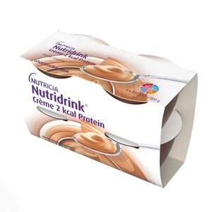 Nutridrink Creme 2 kcal Protein s příchutí čokolády 4x200 g obraz
