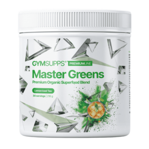 Gymsupps Master Greens citrónový ledový čaj obraz