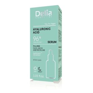 Delia Hyaluronic Acid Vyplňující sérum na obličej, krk a dekolt 30 ml obraz
