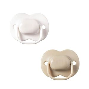 Tommee Tippee Dudlík Cherry latex 0-6m 2 ks bílá-hnědá obraz