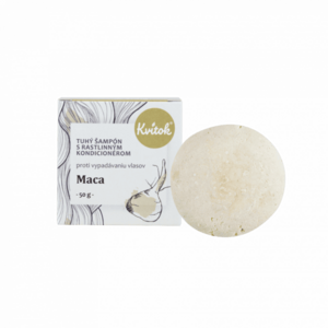 Kvitok Tuhý šampon s kondicionérem Maca 50 g obraz