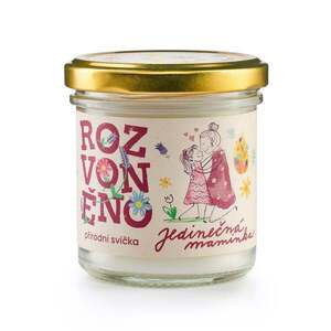 Rozvoněno Vonná svíčka - Jedinečná maminka (130 ml) obraz