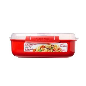 Sistema Microwave box na ohřev jídla 1, 25 l červená obraz