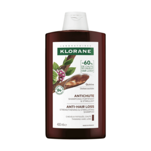 KLORANE Šampon při vypadání vlasů s chininem a BIO protěží alpskou 400 ml obraz