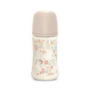 Suavinex Wonderland Kojenecká láhev průtok M 3m+ 270 ml 1 ks liberty růžová obraz