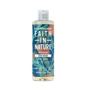 Faith in Nature Sprchový gel Modrý cedr MAXI 400 ml obraz