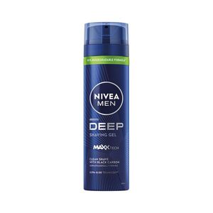 Nivea Men Deep gel na holení pro muže 200 ml obraz